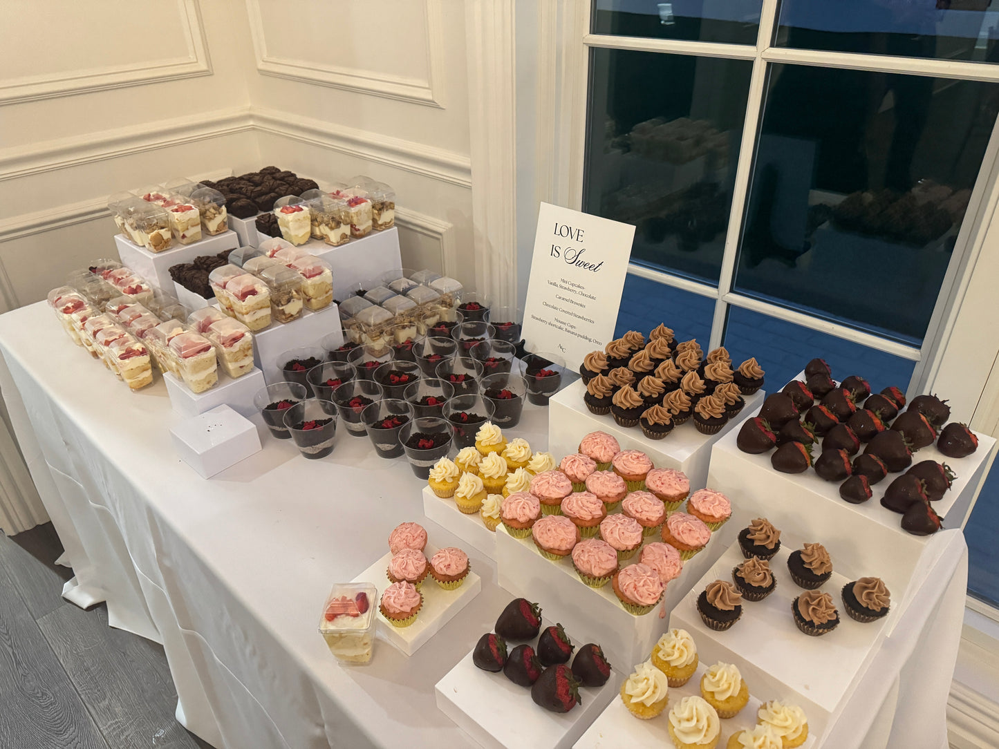 Elegant Wedding Dessert Table