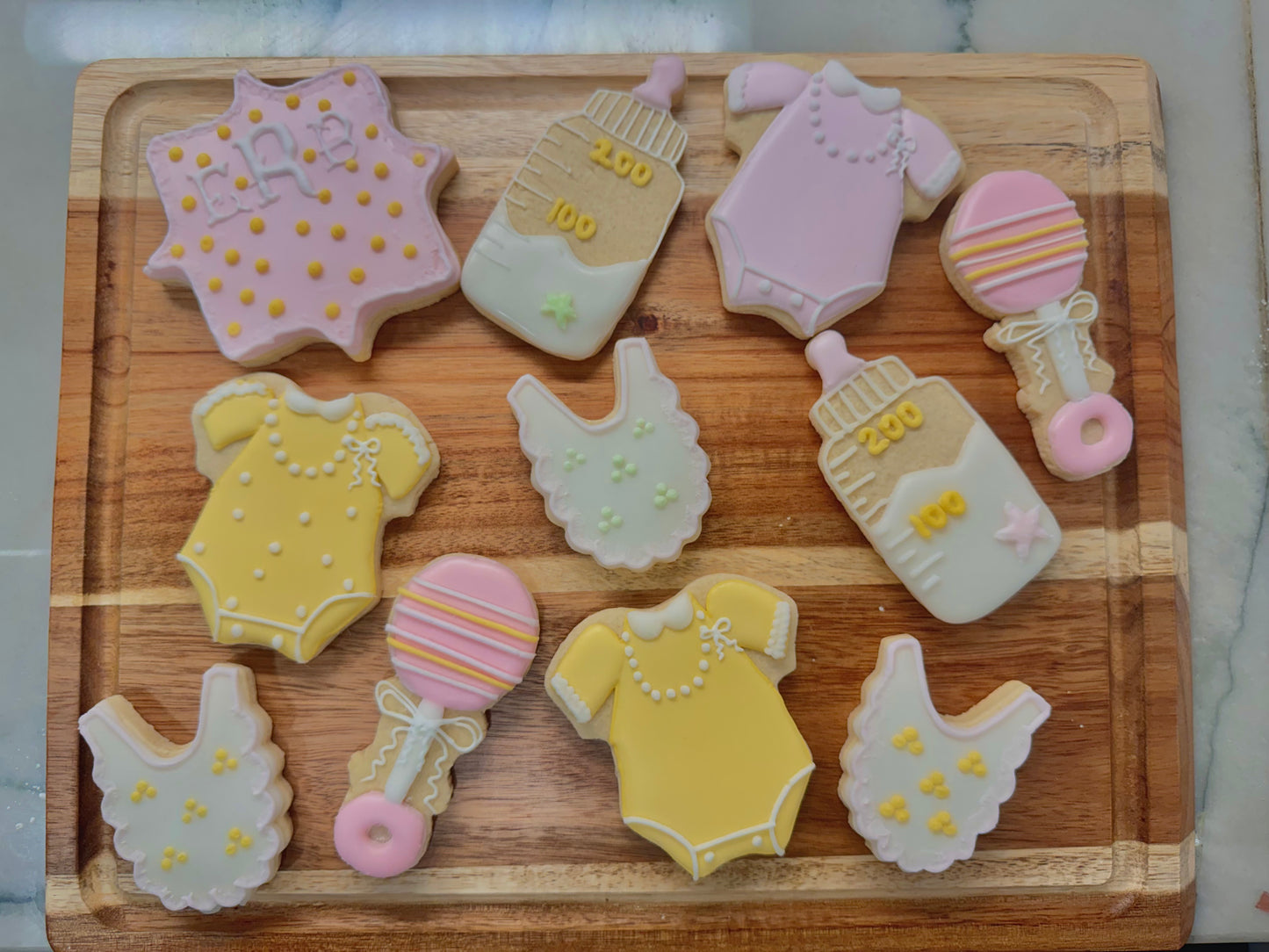 Baby Shower Decorated Sugar Cookies