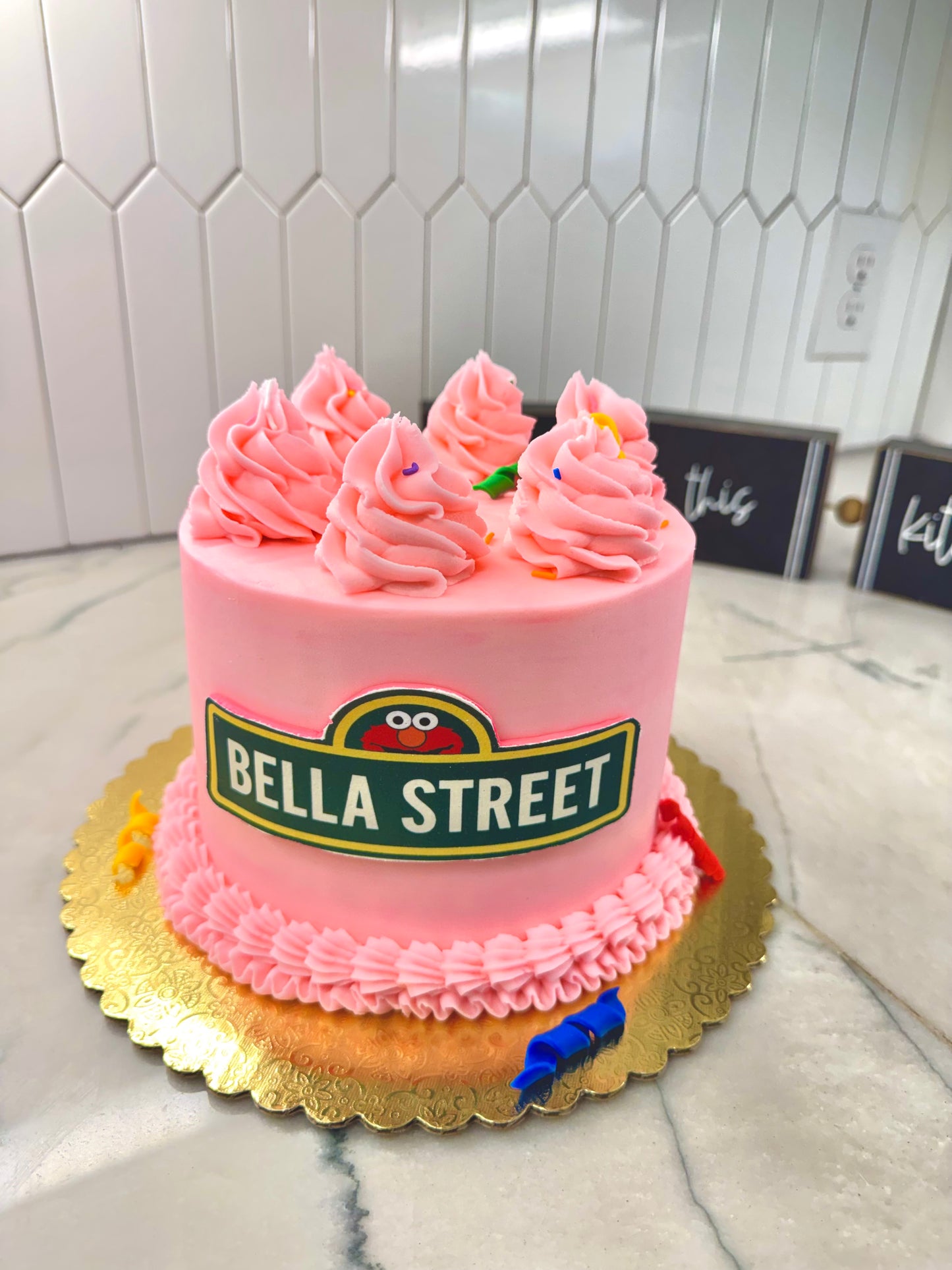Character-Inspired Kids Birthday Cake